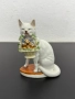 Стара порцеланова фигура на котка - Ges. Gesch №7449, снимка 1
