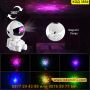 Проектор за звезди и галактика Астронавт - детска нощна лампа - КОД 3854, снимка 3