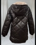 Топло черно яке с мека пухкава подплата, снимка 4