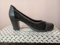 Нови! №37 Обувки Ест Велур и Кожа Ток , снимка 5