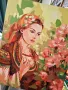 Удивително Красива Авторска картина "Българска Мома", снимка 3