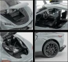 Koenigsegg Gemera 1:32 Сив – метална количка със светлини и звук, снимка 3