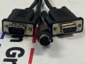  Сериен кабел RS232 ( 2 бр.)  DB9 Мъжки към букса 9pin - 3m, снимка 2