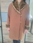 Дамско палто в кафяв цвят, снимка 7