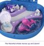 Комплект Polly Pocket Freezin' Fun Narwhal, игрален комплект с 2 микро кукли и аксесоари, снимка 2