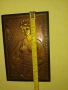 Красива Стара Медна Декоративна Картина , Медно Пано, снимка 9