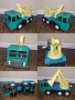 Ретро соц играчки, багер, камион, самосвал, пате, снимка 3