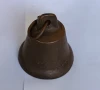 Стара бронзова камбанка, звънче, хлопка, снимка 7
