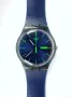 Швейцарски часовник Swatch SUON700 Blue Rebel / 41mm, снимка 1