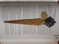 Книгоразделител сребро разделител на страници, снимка 6