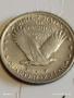 Сребърна монета 25 цента 1923г. Америка рядка за КОЛЕКЦИЯ 67890, снимка 3