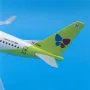 Бойнг 737 самолет модел макет Jin Air метален нискотавифна авиокомпания полетите летище, снимка 4