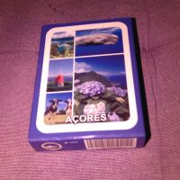 Карти за игра 54 броя пластик нови с изгледи от Азорските острови Португалия, снимка 1 - Карти за игра - 45586461
