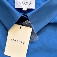 Нова риза в наситен син цвят Liberty Essentiel , снимка 4 - Ризи - 45446218