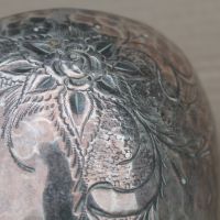 Посребрена кована ваза, снимка 14 - Антикварни и старинни предмети - 45861271