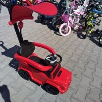 LORELLI кола за яздене с дръжка и сенник Mercedes-benz G350d червен, снимка 3 - Образователни игри - 45264047