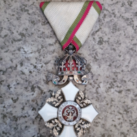 Орден за гражданска заслуга с корона 5та степен , снимка 1 - Колекции - 45021320