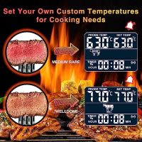 Нов Термометър за Всякакви Ястия - Точен, Бърз, с LCD Дисплей за готвене кухня, снимка 7 - Други - 45465592