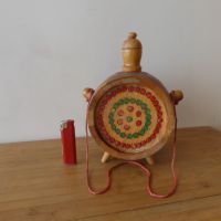 Дървена бъклица бъкел, снимка 1 - Антикварни и старинни предмети - 45623559