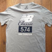 new balance classic 574 - страхотна мъжка тениска Л, снимка 5 - Тениски - 45135617