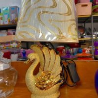 Лампа-лебед - нощно осветление с формата на грациозен лебед , снимка 1 - Настолни лампи - 45114620