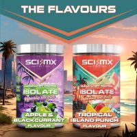 SCI-MX Протеинова формула за мускулен растеж и поддържане, тропически вкус, без ГМО • 400 g • 21 g п, снимка 9 - Хранителни добавки - 45749631