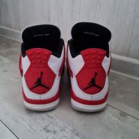 Air Jordan 4 Retro Red Cement, снимка 2 - Маратонки - 45387896