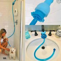 Еластичен накрайник тип кучешки душ в две части, снимка 3 - Други стоки за животни - 45398844