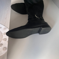 Zara ботуши черни чизми, снимка 8 - Дамски ботуши - 44939465