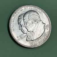 1/2 долар (Half Dollar) 1923 г Доктрина Монро, САЩ - сребърна монета, рядка, снимка 2 - Нумизматика и бонистика - 45079054