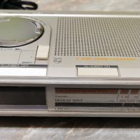 FM ретро радио часовник PHILIPS D-3090, снимка 2 - Радиокасетофони, транзистори - 45281949