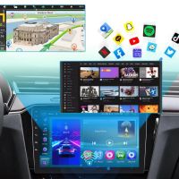 Мултимедия, за кола, автомобил, плеър, 2 дин, Android Auto, Car play 2+64 навигация, универсална 10", снимка 3 - Аксесоари и консумативи - 45210538
