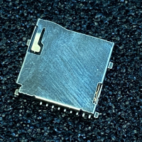Слот за micro SD карта T-Flash размер 14*15 мм,  9-пинови конектори ,  Самодействащ изскачащ слот , снимка 1 - Друга електроника - 44967725