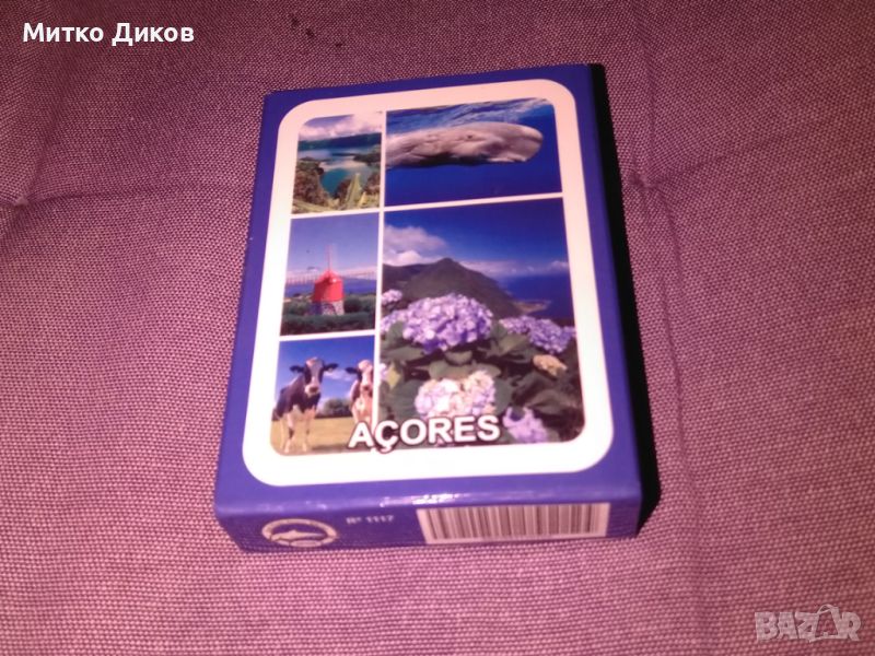 Карти за игра 54 броя пластик нови с изгледи от Азорските острови Португалия, снимка 1