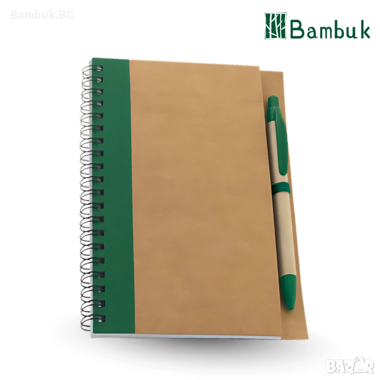 Еко бележник А5 „Зелена мисъл“, снимка 1