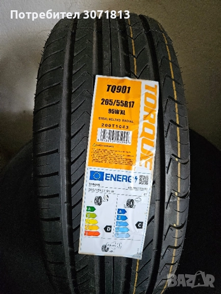 205 55 17 Torque летни , снимка 1
