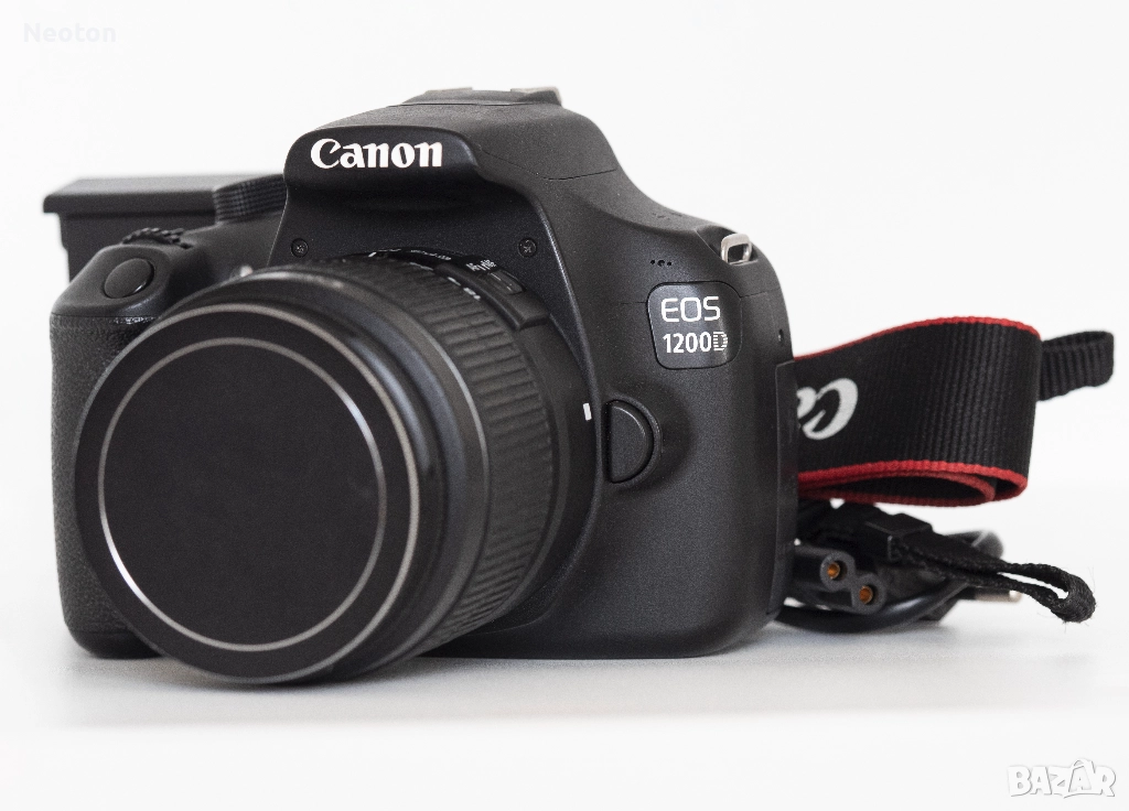 Продавам CANON EOS 1200D с обектив CANON EF-S 18-55/3.5-5.6 III, снимка 1
