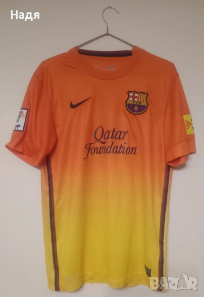 Оригинална резервна фланелка на Барселона 12/13, снимка 1