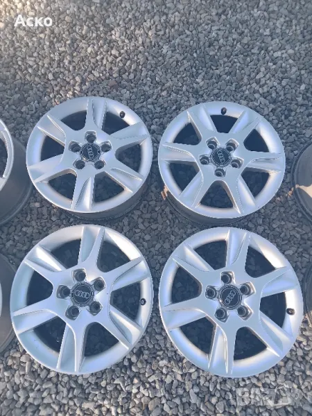 5x112..16цола 6.5j ET50 оригинални AUDI , снимка 1