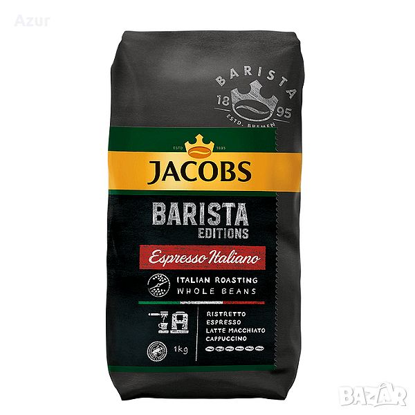 Кафе на зърна Jacobs Barista Editions Espresso Italiano – 1 кг., снимка 1