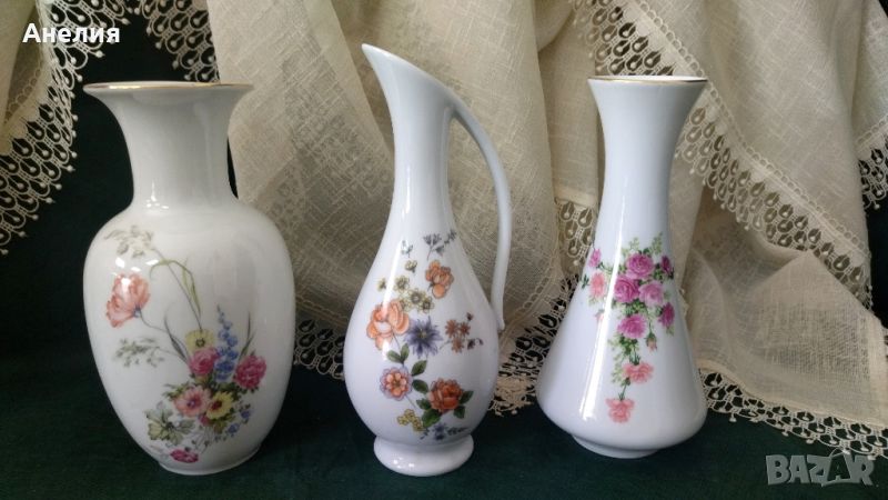 3 прекрасни вази на KPM, снимка 1