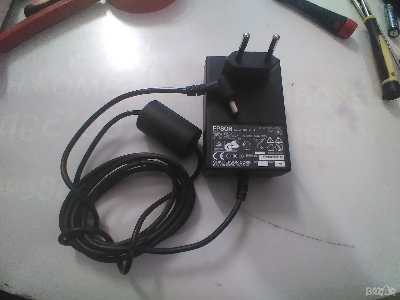 Захранване EPSON A391VD 13.5V, 1.5A, снимка 1