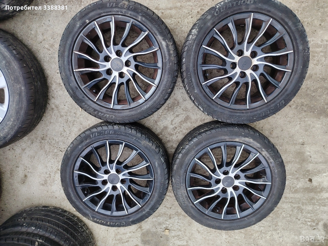 5*100 15" VW SEAT SKODA AUDI, снимка 1