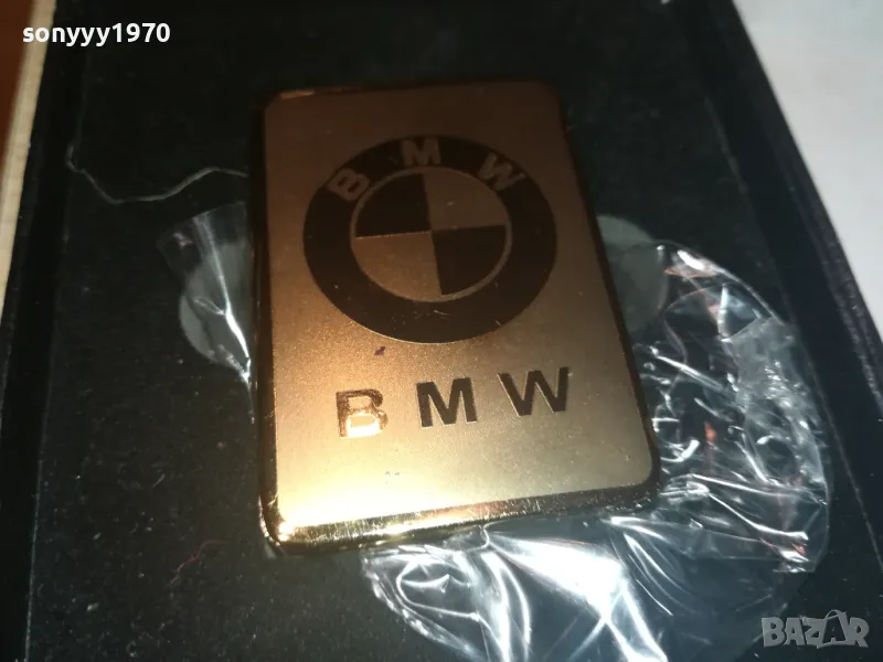 BMW-КОЛЕКЦИОНЕРСКА USB ЗАПАЛКА В ЦВЯТ ЗЛАТО 2708240812, снимка 1