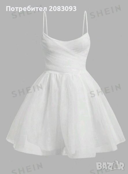Дамска Нова бяла рокля., снимка 1