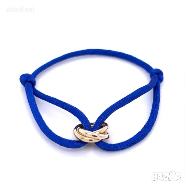 Златна регулируема гривна Cartier 2,07гр. 14кр.проба:585 модел:29626-5, снимка 1