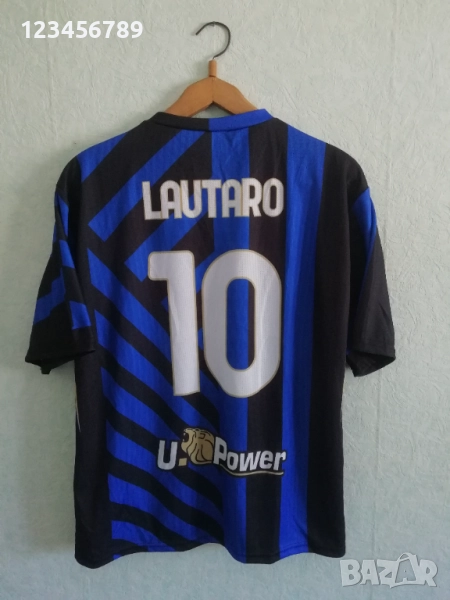 Inter Milan Lautaro 2024/2025 нова тениска футболна фланелка Интер Милан Лаутаро размер L, снимка 1