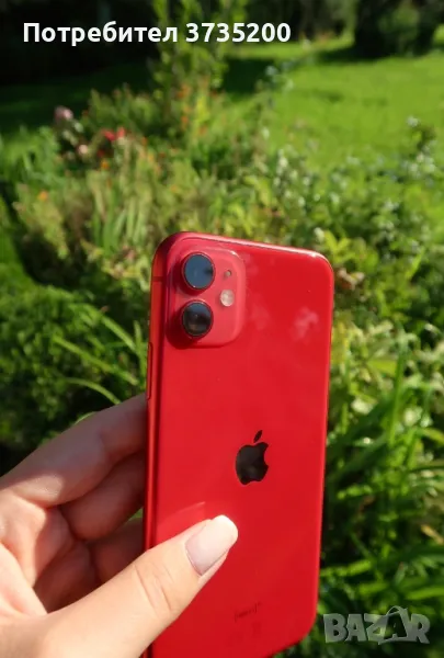 iPhone 11 64gb red, снимка 1