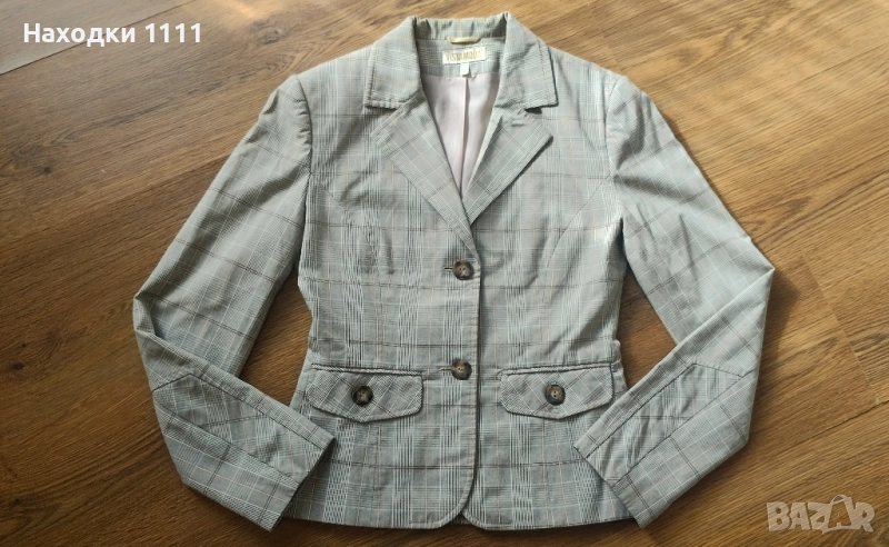 Страхотно есенно сако Vista Moda с вискоза, размер S, като ново, снимка 1