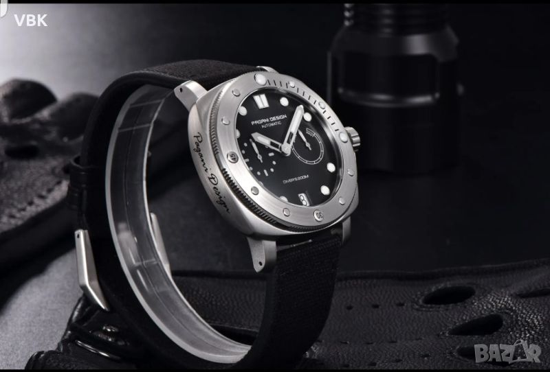 Pagani Design -Бизнес механичен автомат ръчен часовник, снимка 1
